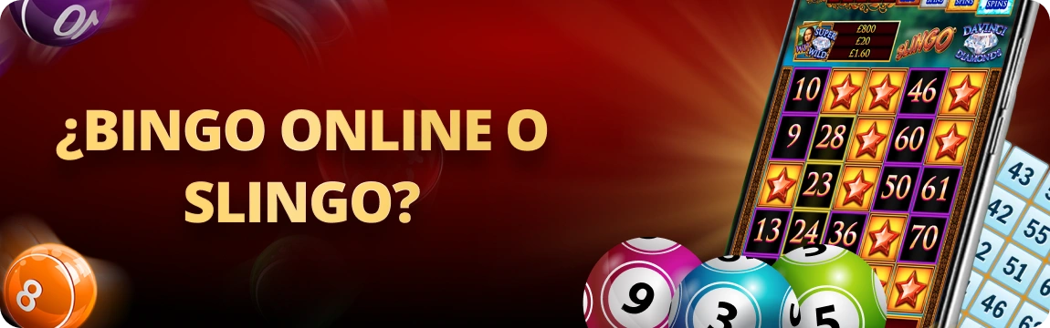 Descubra en qué se diferencia el bingo online del slingo